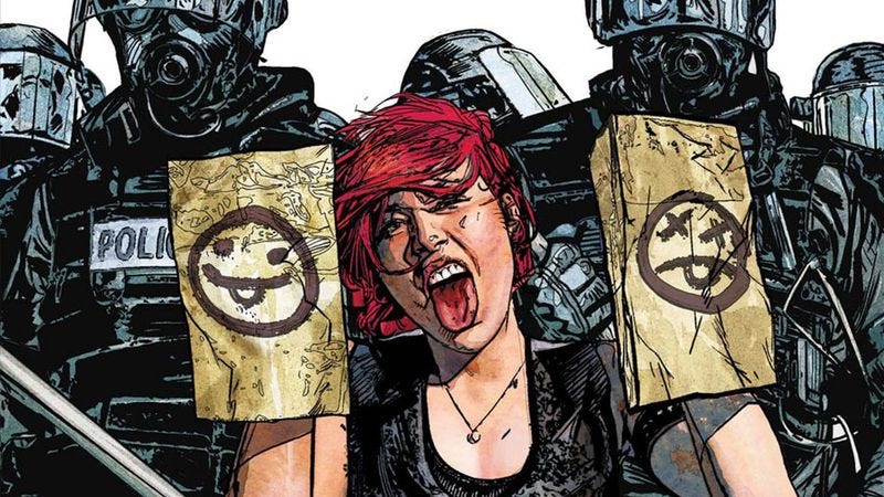 Scarlet #4 (Image: Marvel Comics / Icon Comics