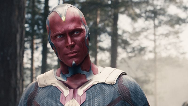 Paul Bettany as Vision in Avengers: Age Of Ultron