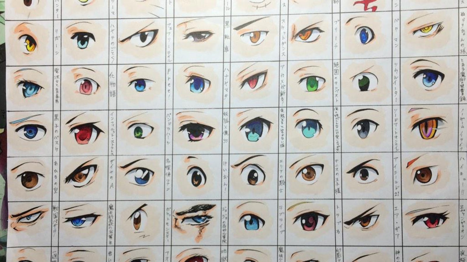 Can You Identify These Anime Eyes Go On And Try