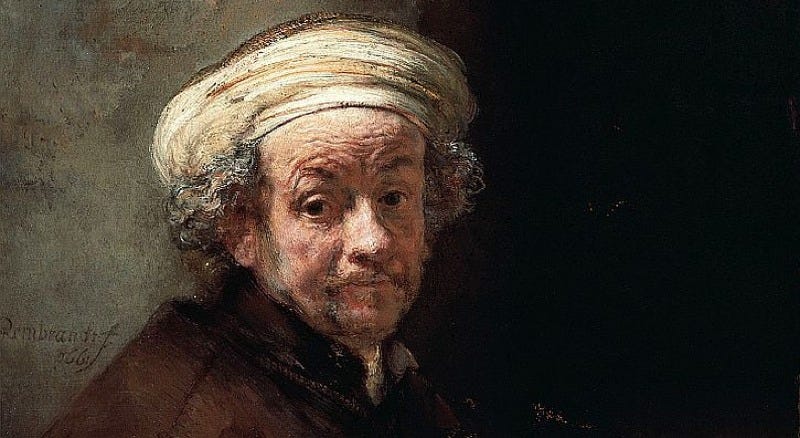 Rembrandt Probably Traced His Self-Portraits With Mirrors and Lenses