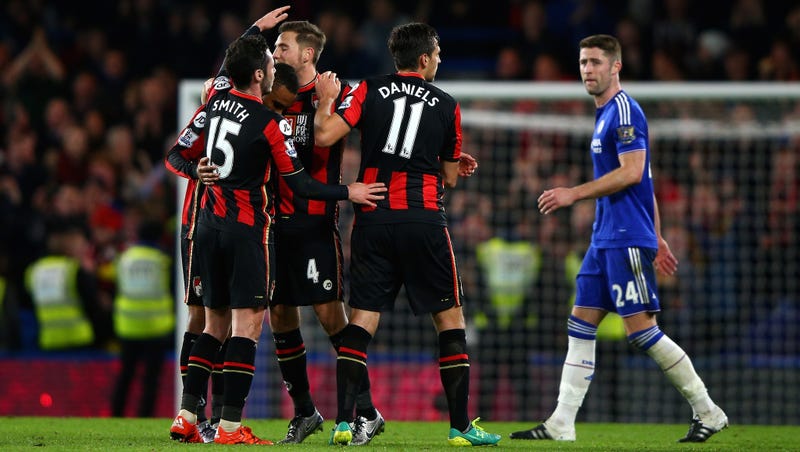 Illustration for article titled Scrappy Underdogs Chelsea Show Heart, But Can't Beat Bournemouth