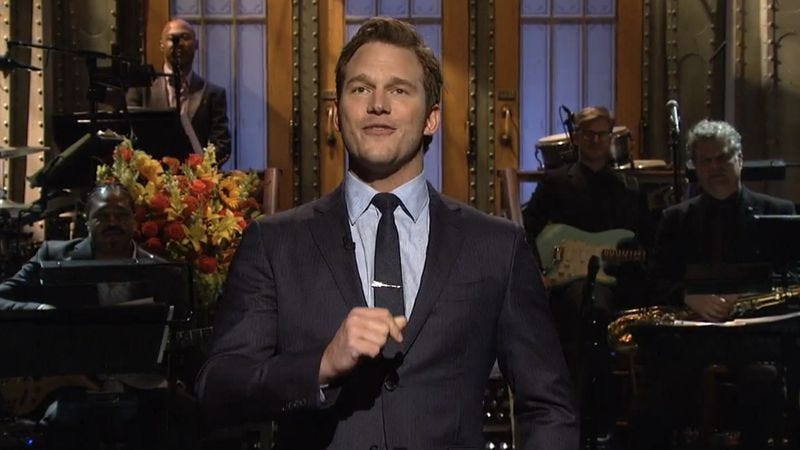 Illustration for article titled Saturday Night Live: “Chris Pratt/Ariana Grande”