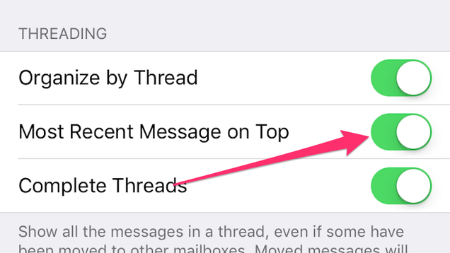 photo of Fix iOS 10's Weird Mail Threading with a Settings Toggle image