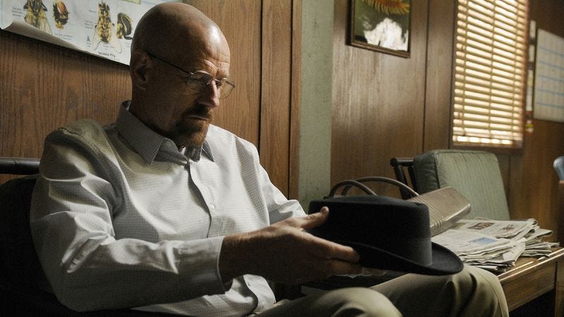 Illustration for article titled Celebrate Walter White’s 51st birthday—he probably doesn’t have many of those left