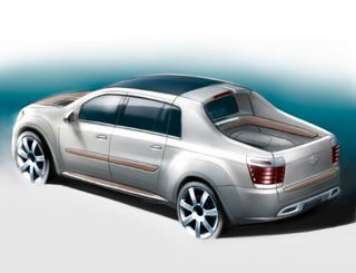 Illustration for article titled LUV That Pickup: Edag Prepares Truckish Concept for Geneva
