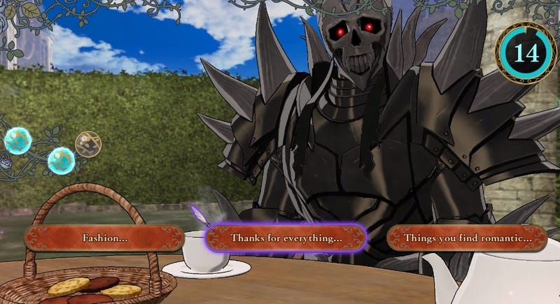 Illustration for article titled Fire Emblem Hacker Figures Out How To Have Tea Parties With Death Knight, Byleth, And Others