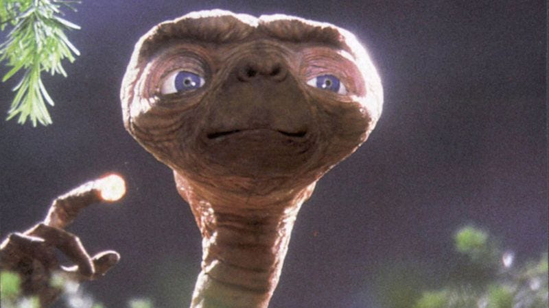 Via Parade.condenast.comSteven Spielberg Discusses The Mysterious, Slimy Man Who Played E.T.