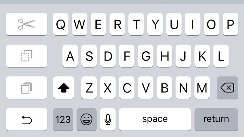 Conoce el teclado oculto del iPhone para usar con una sola mano