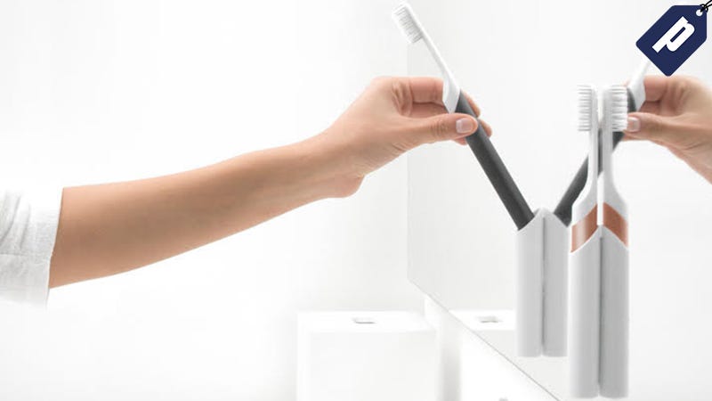 Illustration for article titled Get A Quip Electric Toothbrush + Free 3-Month Brush Head and Toothpaste Refill