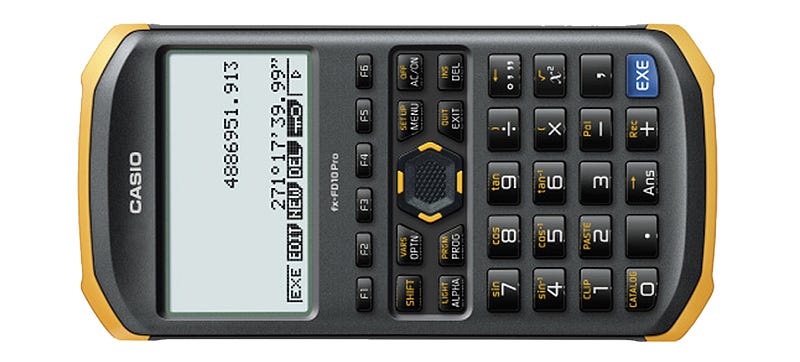 Illustration for article titled This Rugged Outdoor Calculator Can Survive Everything But Obsolescence