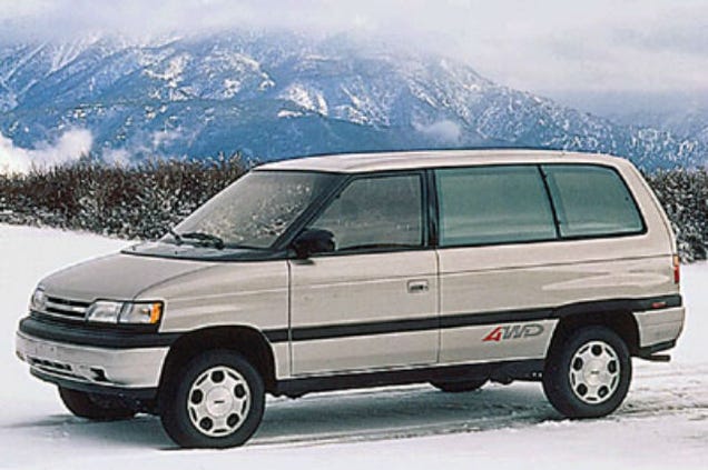 The 1989 Mazda MPV was the world's first 3-row crossover