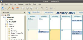 thunderbird shared calendar