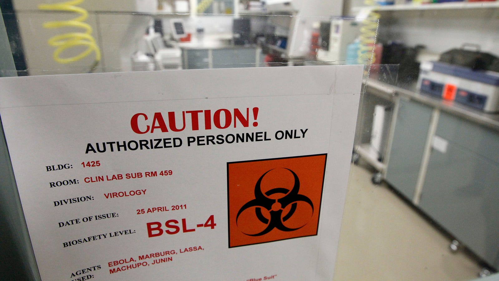 Military's Deadly Germ Lab Shut Down Due to Sloppy Work, Leaky Equipment - Gizmodo thumbnail