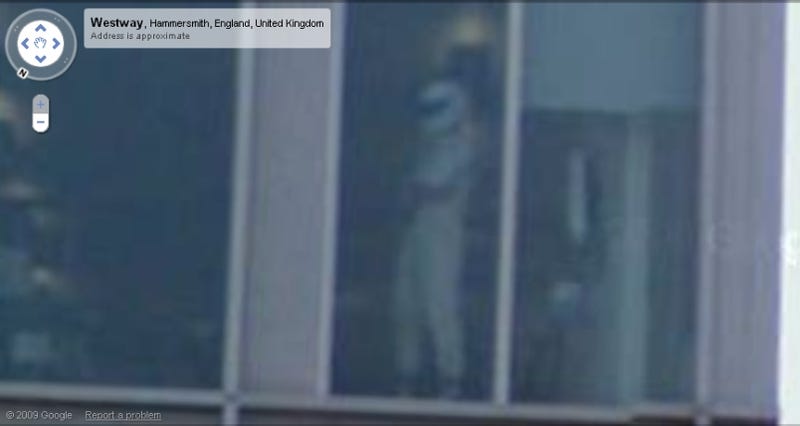 Illustration for article titled Stig Spotted In Top Gear Offices By Google Street View
