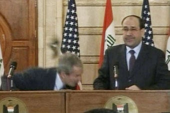 Illustration for article titled Enough With The Iraqi Shoe Thrower Jokes