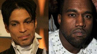 Prince (Frazer Harrison/Getty Images); Kanye West (Pascal Le Segretain/Getty Images)