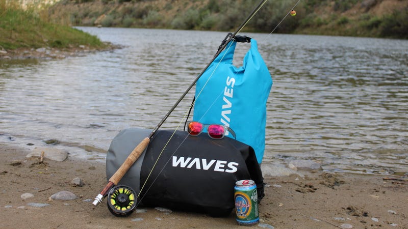 Illustration for article titled Buy One WavesGear Dry Bag And Get A Free Forever Cold Water Bottle ($34)
