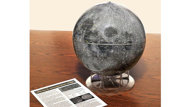 Illustration for article titled Don't Forget To Pack This Highly-Detailed Moon Globe For Your Next Lunar Vacation