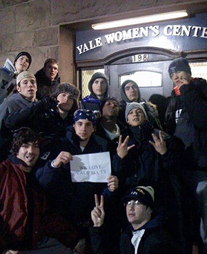 Illustration for article titled Frat Boy Shown With "Sluts" Sign Says He Never Disrespects Women