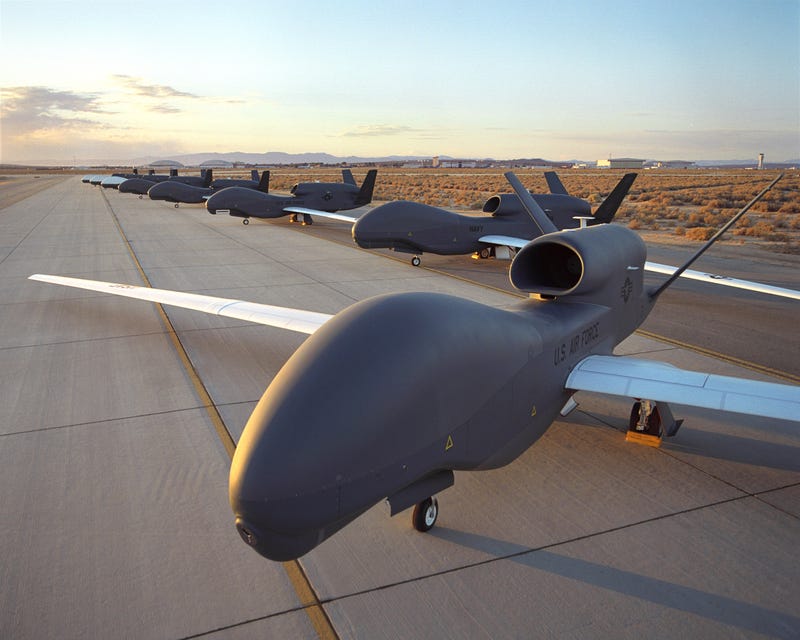 Hasil gambar untuk drone Northrop Grumman Global Hawk