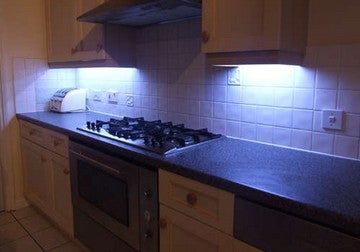 Diy Under Cabinet Led Lighting With Fade Effects