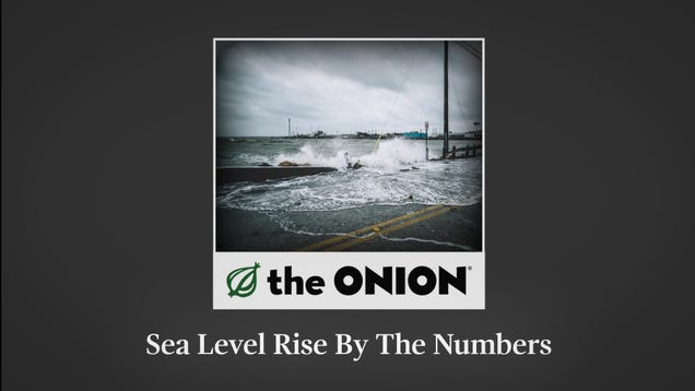 Sea Level Rise By The Numbers