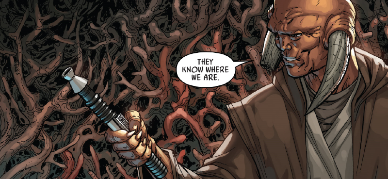 The Empire uncovers Barr’s secrets in Darth Vader #16.