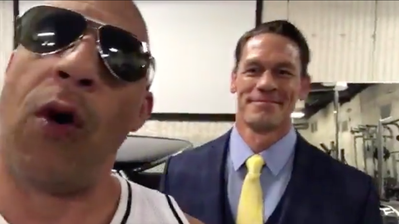Illustration for article titled Vin Diesel says John Cena was "sent” to him by the spirit of Paul Walker