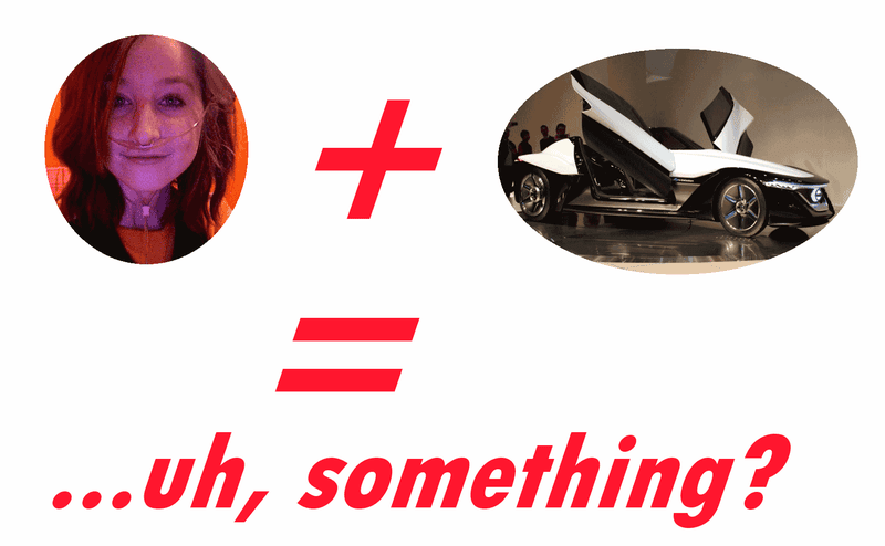 Illustration for article titled Let's jump on the John Green Bandwagon and get Nissan to name a BladeGlider prototype after a dead girl!