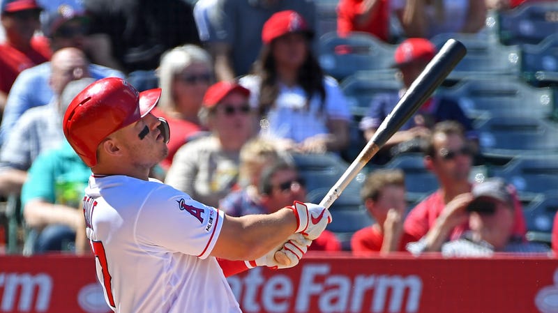 Illustration for article titled Mike Trout Absolutely Wore Out The Rangers