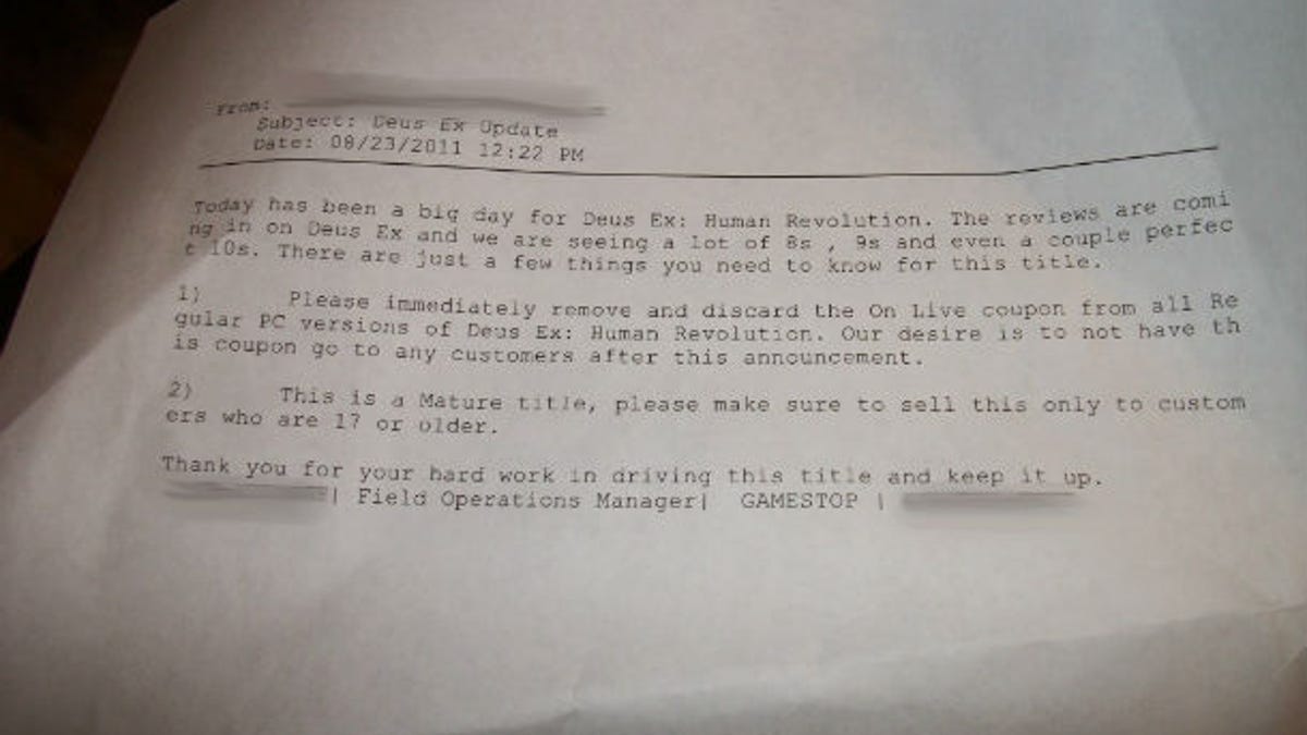 Gamestop Policy Open Your Games Steal Your Codes Sell