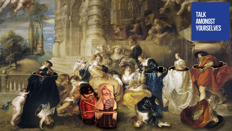 Illustration for article titled Talk Amongst Yourselves