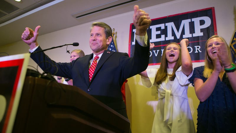 Illustration for article titled Brian Kemp Doesn’t Need to Rig Georgia’s Election...Because Anyone Can