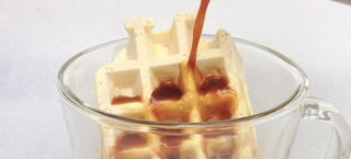 Illustration for article titled A waffle made from ice cream means you get to eat dessert for breakfast