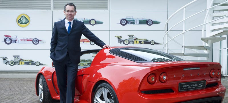 Illustration for article titled There's No Way The New CEO Of Lotus Can Be Worse Than The Last Guy