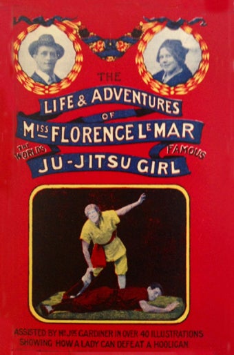 Illustration for article titled Was "Ju-Jitsu Girl" the first ever super-heroine?