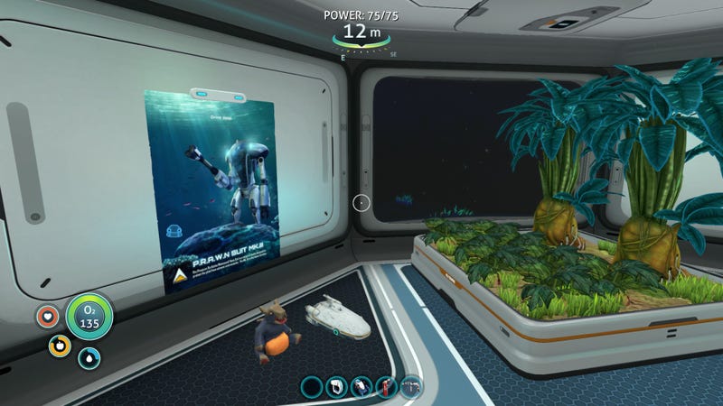 My tiny Subnautica base. I probably shouldn’t leave the toys on the floor, but I don’t have any tables.