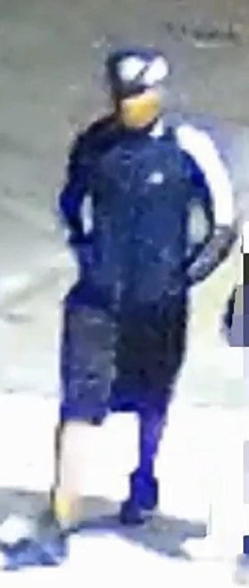 Video footage of man New York City police say they are seeking in the beating death of a womanNew York City Police Department