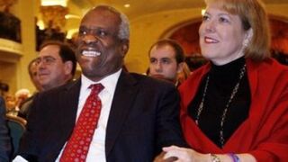 Illustration for article titled Clarence Thomas' Wife and the Appearance of Bias