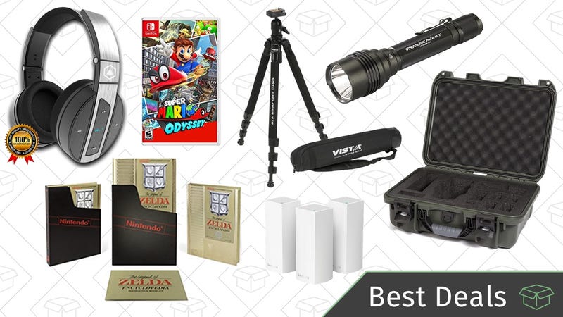 Illustration for article titled Thursday's Best Deals: Camera Accessories Gold Box, Bluetooth Headphones, LED Flashlights, and More
