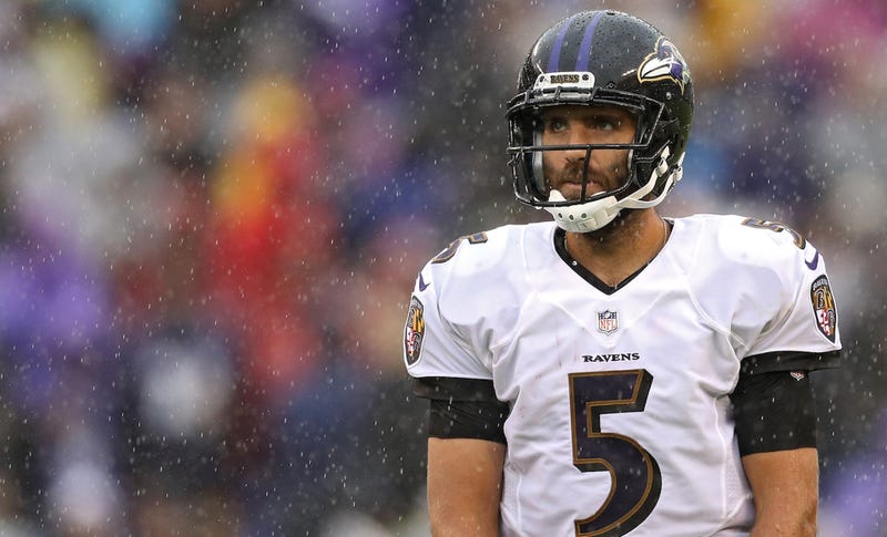 Illustration for article titled Joe Flacco's Wife Thinks He Needs To Try Harder At Wide Receiver