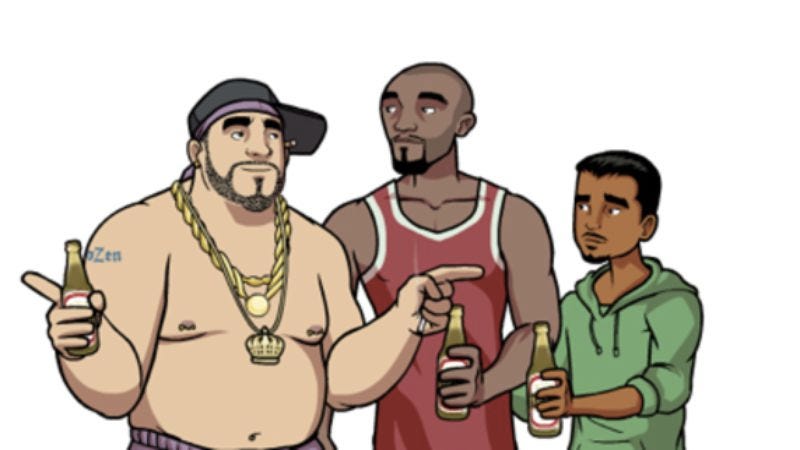 Illustration for article titled Danny McBride's cartoon about a gay white rapper will be FXX's first original series