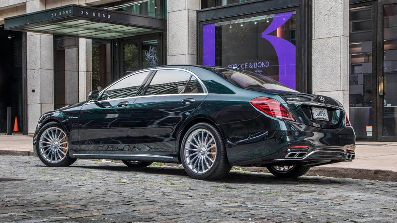 Illustration for article titled What sort of dullard would buy a brand-new S65 AMG?