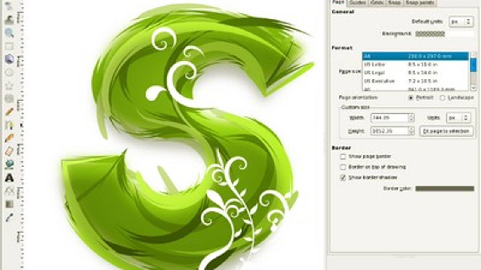 edit vector inkscape