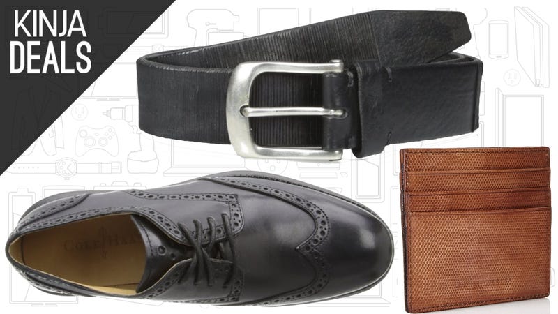 Illustration for article titled Save Big on Shoes, Belts, Wallets, and More, Today Only on Amazon