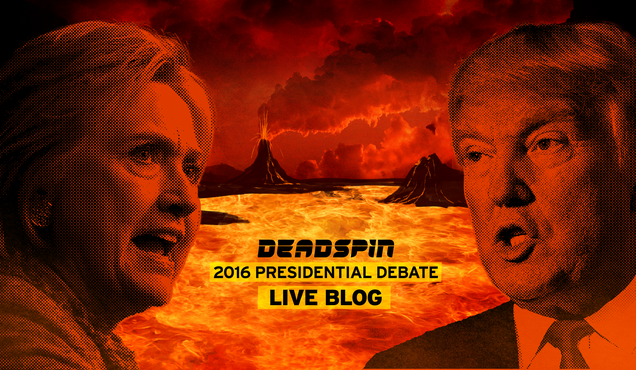 photo of Welcome To Hell: It’s Deadspin’s 2016 Presidential Debate Liveblog  image