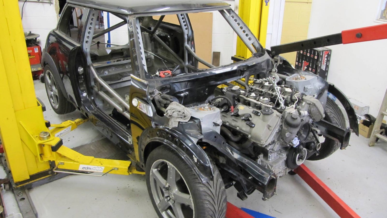 These Wonderful Madmen Stuffed A Bmw V8 Into The Front Of
