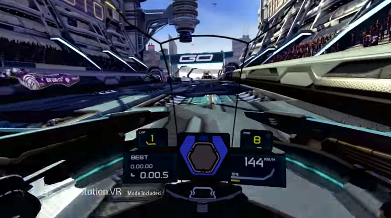 Illustration for article titled Wipeout is PSVR's Best Game and Barely Anyone Will Know