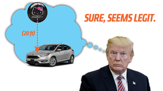 What The Hell Is Trump Talking About With Japan Dropping Bowling Balls On Cars?