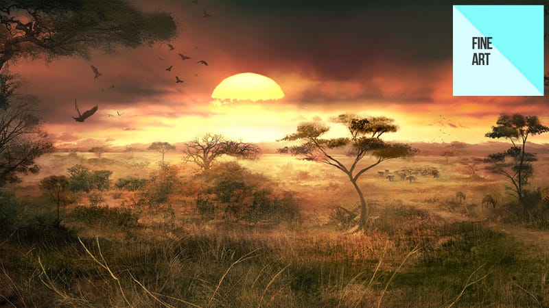 Illustration for article titled The Desolate Video Game Art of Nicolas Ferrand